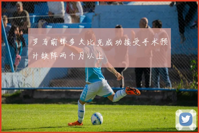罗马前锋多夫比克成功接受手术预计缺阵两个月以上